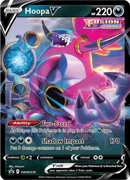Карта Hoopa V (Holo) SC_TCGP_SWSH176 фото