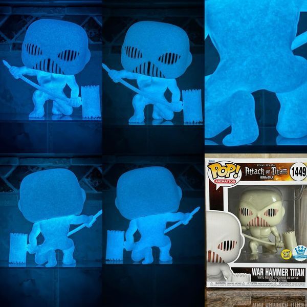 Funko Pop Super 1449 War Hammer Titan (Glow) 10231 фото